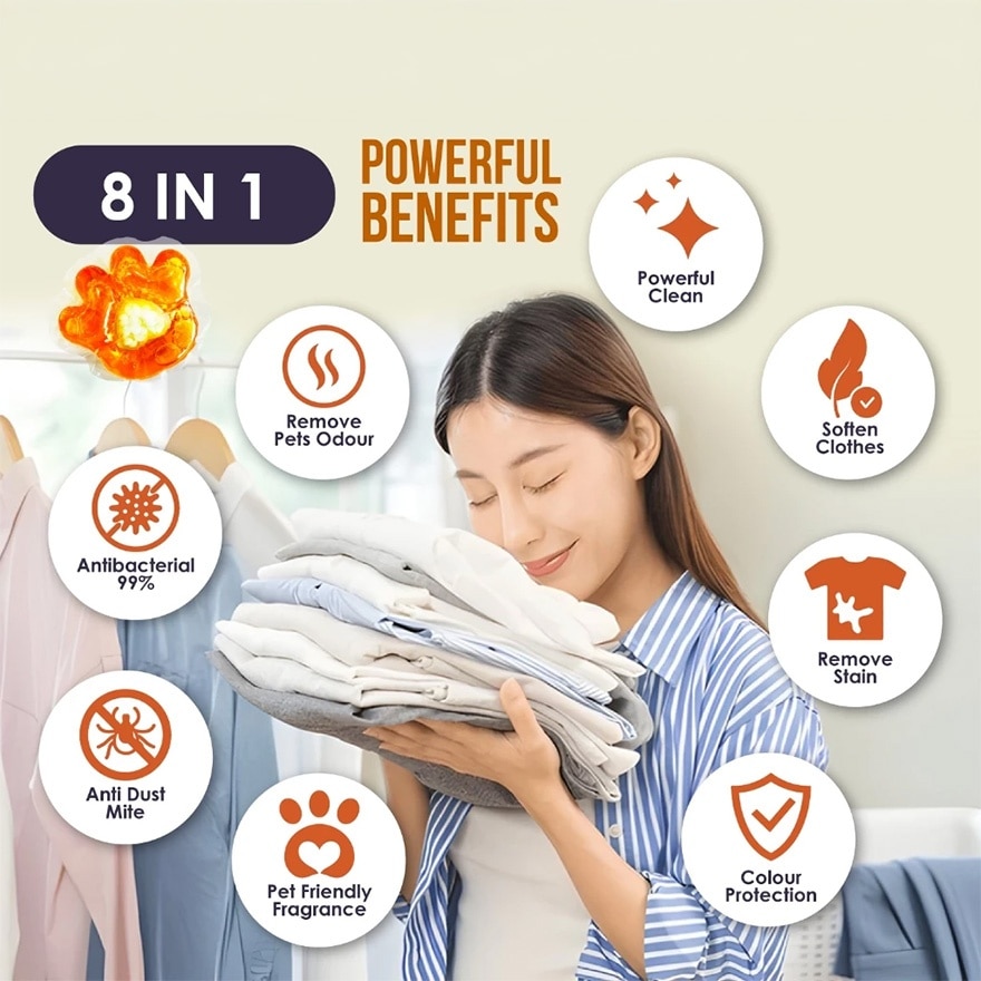 Laundry Pods for Pet Parents 25's