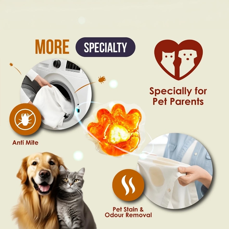 Laundry Pods for Pet Parents 25's