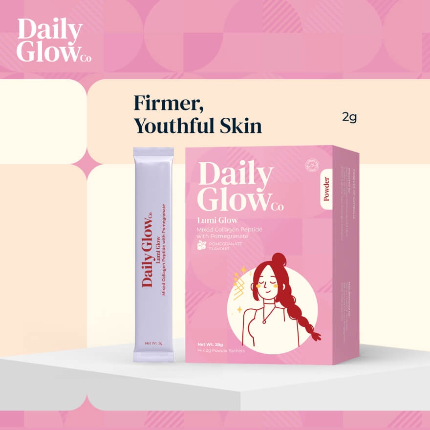 Lumi Glow Powder (Pomegranate Flavour) 2g x 14s image