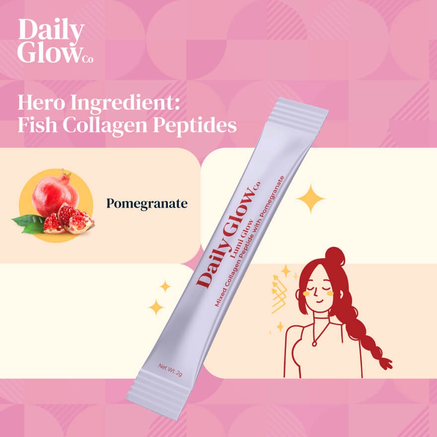 Lumi Glow Powder (Pomegranate Flavour) 2g x 14s image
