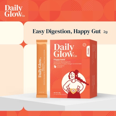 DAILY GLOW CO - Happytumi Powder (Strawberry Flavour) 2g x 14s image