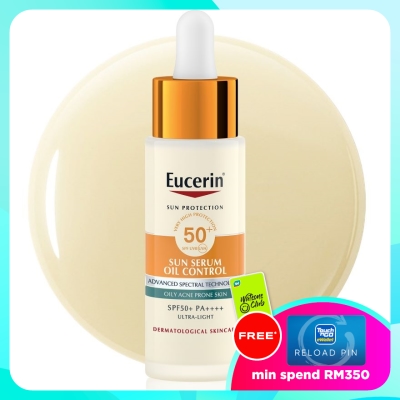 EUCERIN Sun Serum Oil Control SPF50+ 30ml image