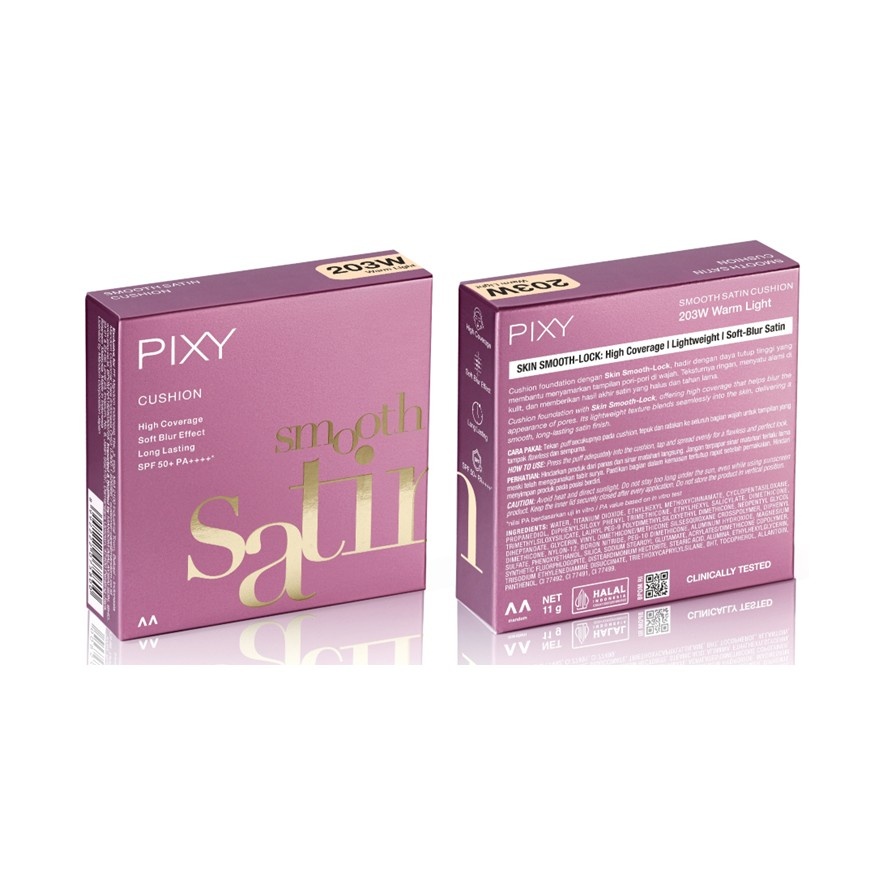 Smooth Satin Cushion 203W Warm Light 11g