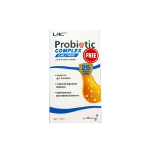 GWP LAC Probiotic Yogurt 3g X 10s (*While stocks last)