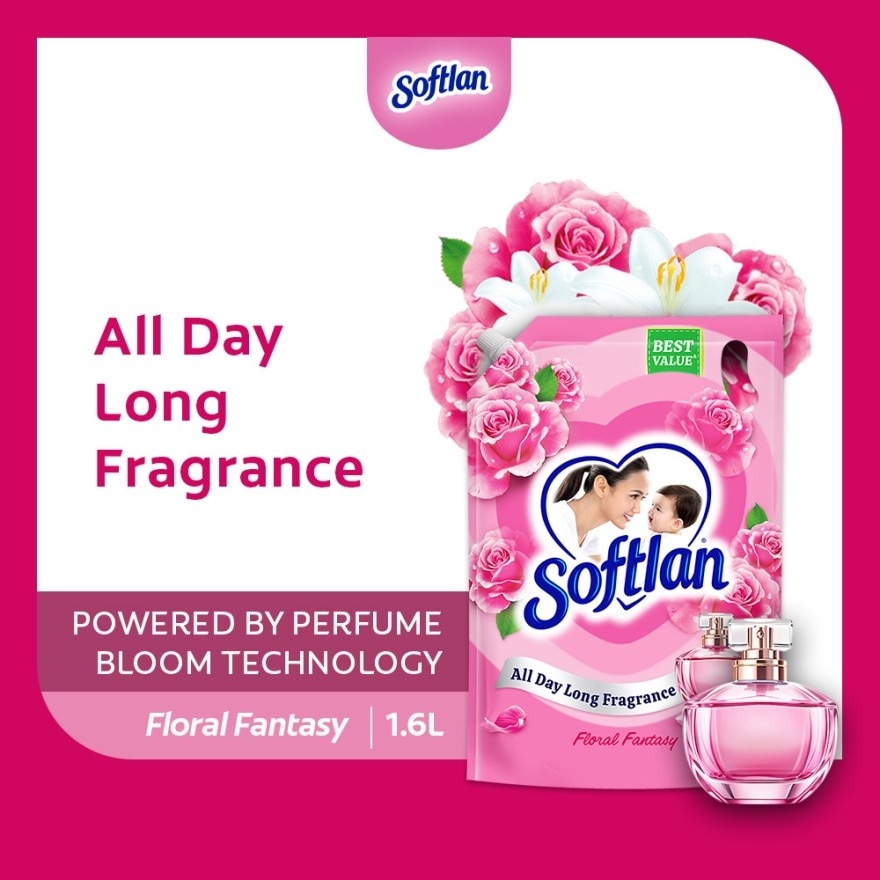SOFTLAN FLORAL FANTASY REFILL 1.6L