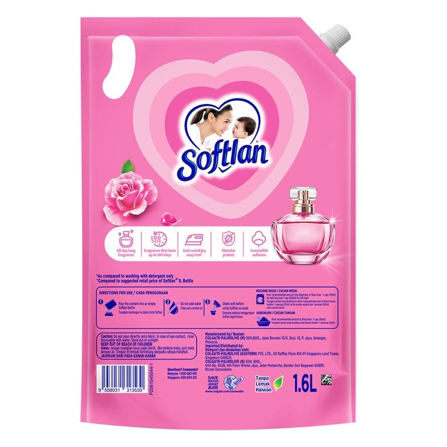 SOFTLAN FLORAL FANTASY REFILL 1.6L