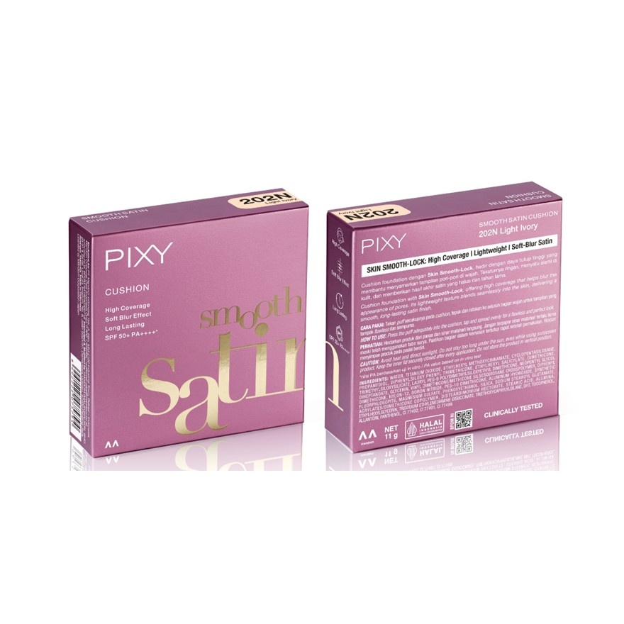 Smooth Satin Cushion 202N Light Ivory 11g