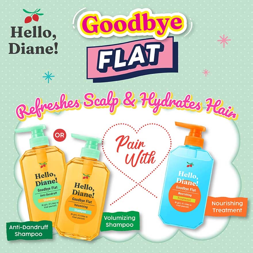 Hello, Diane! Goodbye Flat Nourishing Treatment 400ml