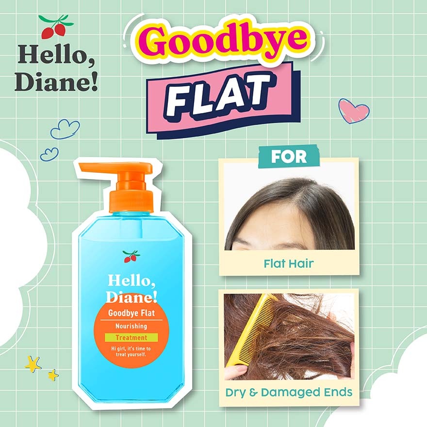 Hello, Diane! Goodbye Flat Nourishing Treatment 400ml