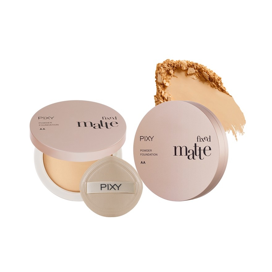 Fixed Matte Powder Foundation 302N Neutral Ivory 9.5g