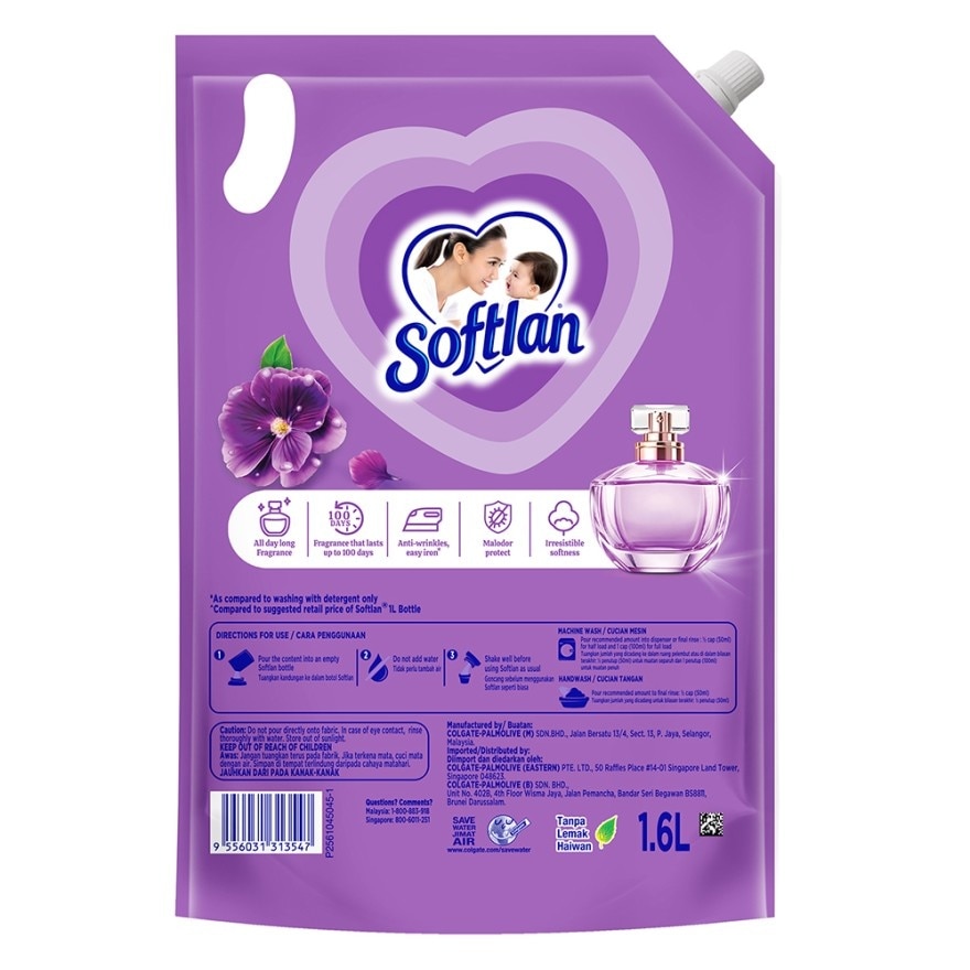 SOFTLAN LAVENDER REFILL 1.6L