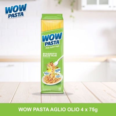 WOW PASTA - Aglio Olio 4 X 75g