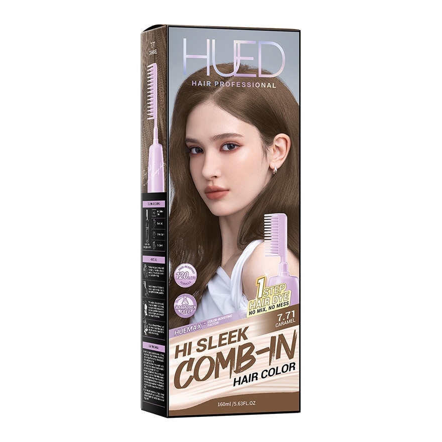 Hi Sleek Comb-in Hair Color 7.71 Caramel 1's