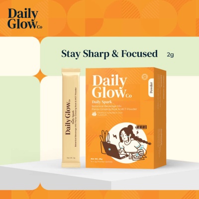 DAILY GLOW CO - Daily Spark Powder (Tropical & Bubble Gum Flavour) 2g x 14s image