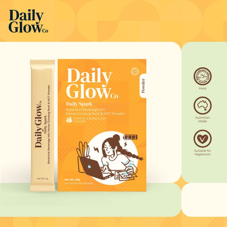 Daily Spark Powder (Tropical & Bubble Gum Flavour) 2g x 14s image