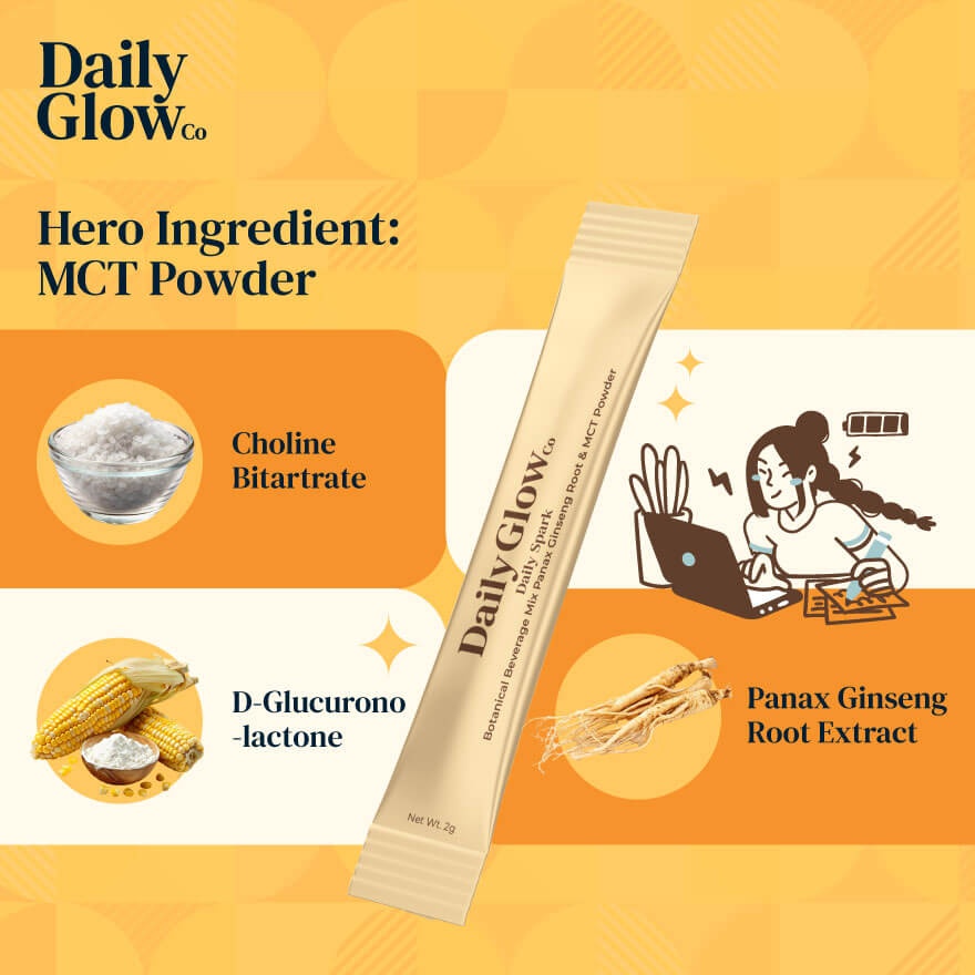 Daily Spark Powder (Tropical & Bubble Gum Flavour) 2g x 14s image
