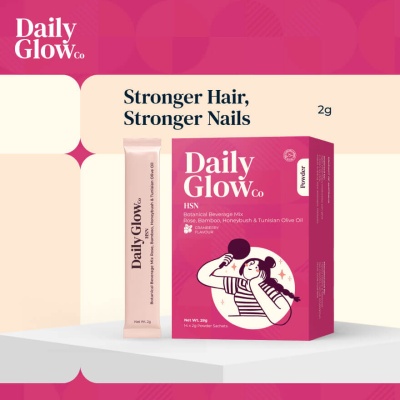 DAILY GLOW CO - HSN Powder (Cranberry Flavour) 2g x 14s image