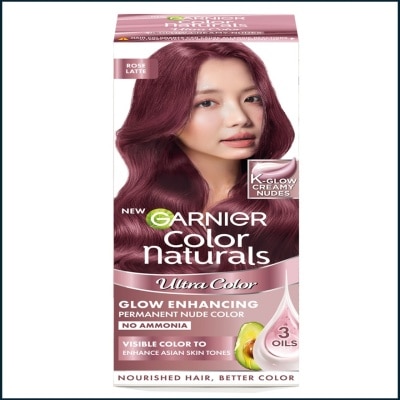 GARNIER HAIR COLOR - Colour Natural Ultra K-Glow Rose Latte 1's