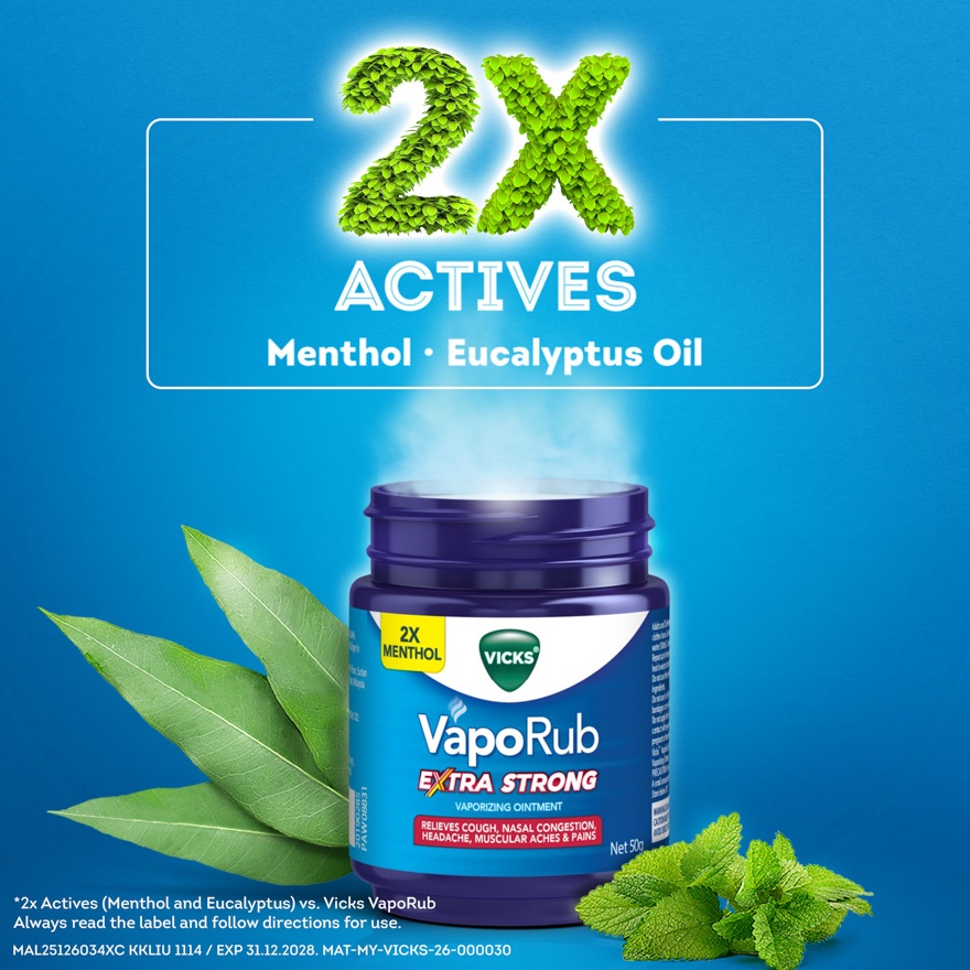 Vaporub Extra Strong for Cough & Cold 25g
