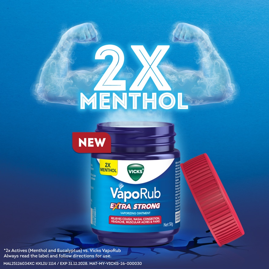 Vaporub Extra Strong for Cough & Cold 50g