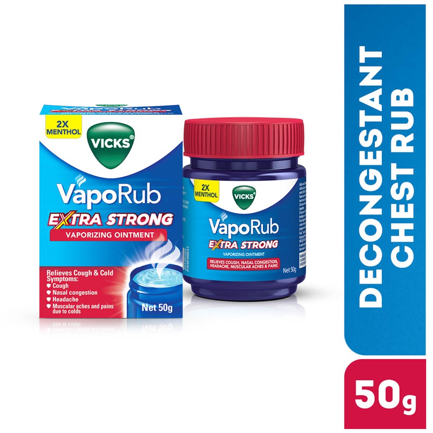 Vaporub Extra Strong for Cough & Cold 50g