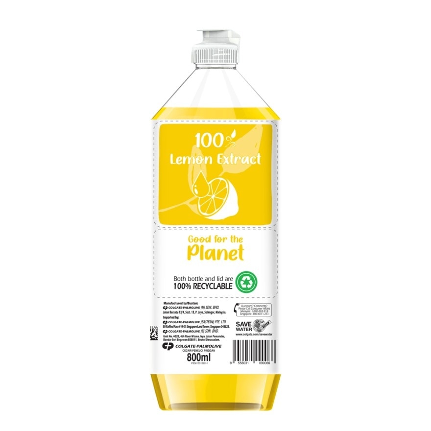 Dishwash Liquid Lemon 800ml
