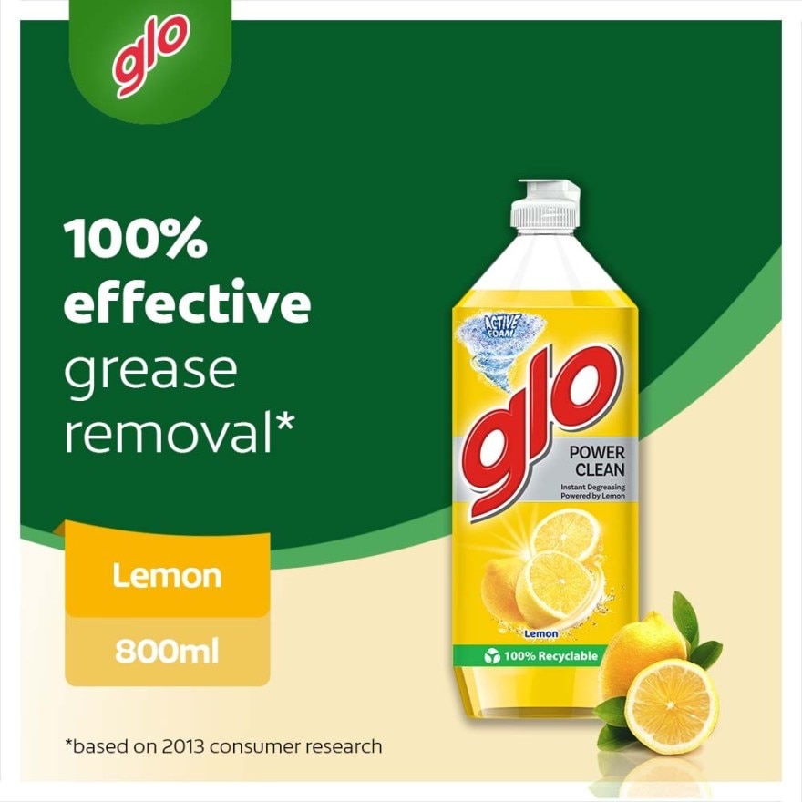 Dishwash Liquid Lemon 800ml