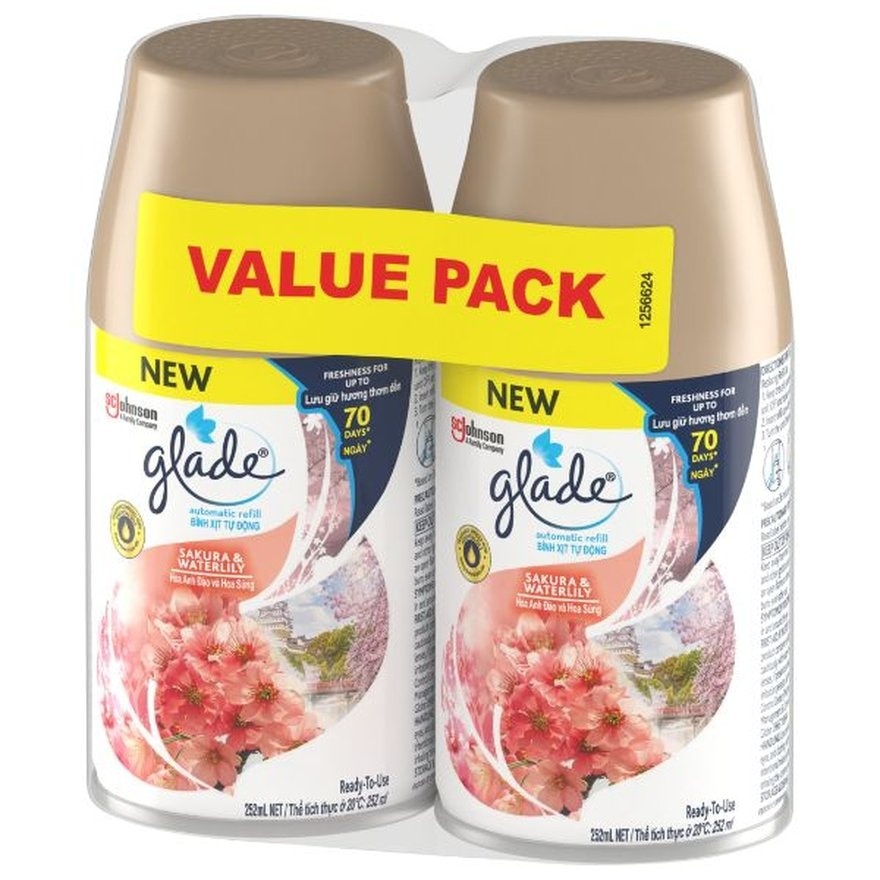 Automatic Spray Refill Sakura 252ml x2
