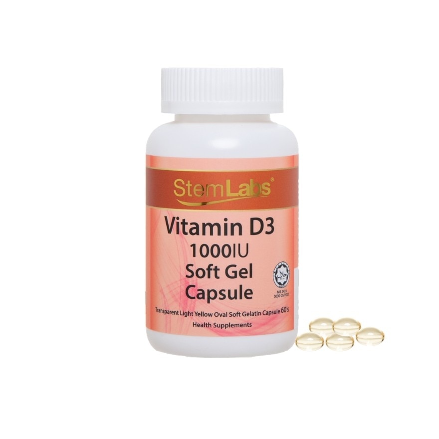 Vitamin D3 1,000IU Capsule 60s