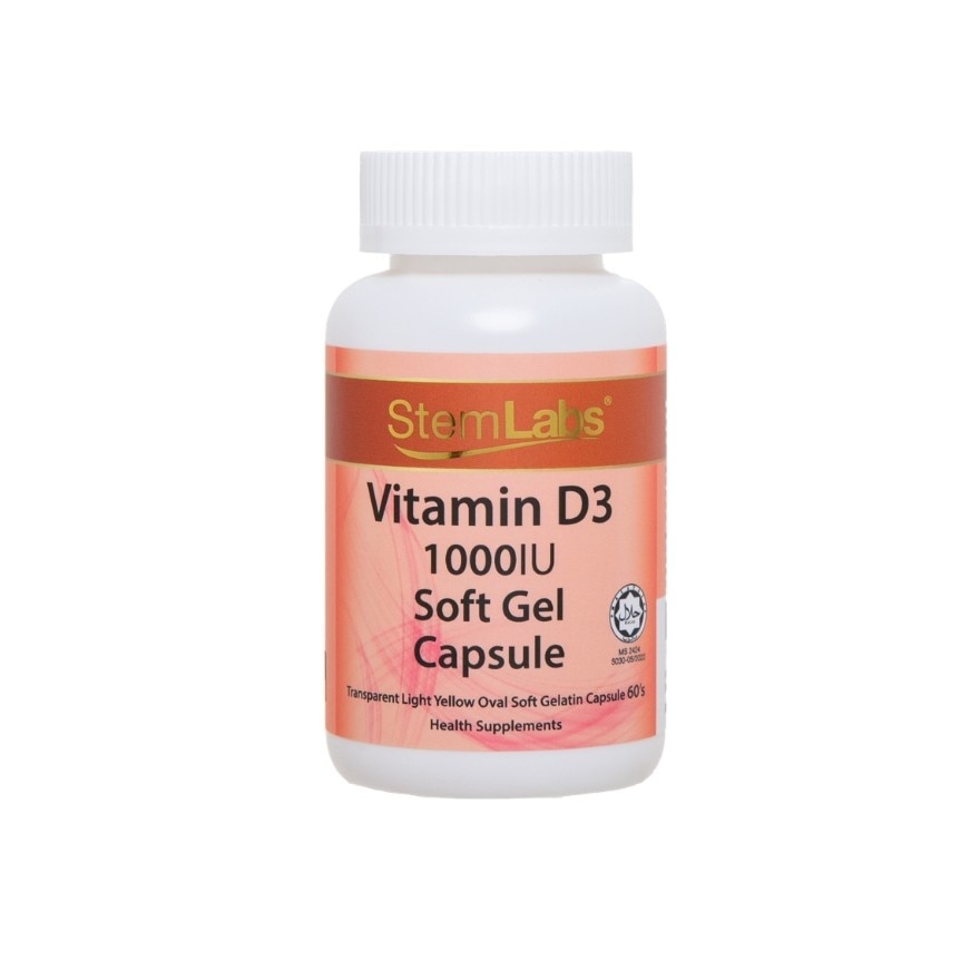 Vitamin D3 1,000IU Capsule 60s