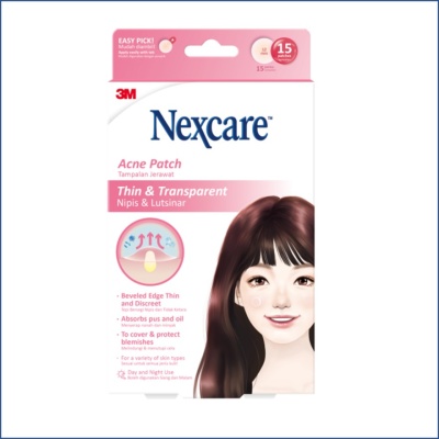 NEXCARE - Acne Patch Thin & Transparent 15 Dots