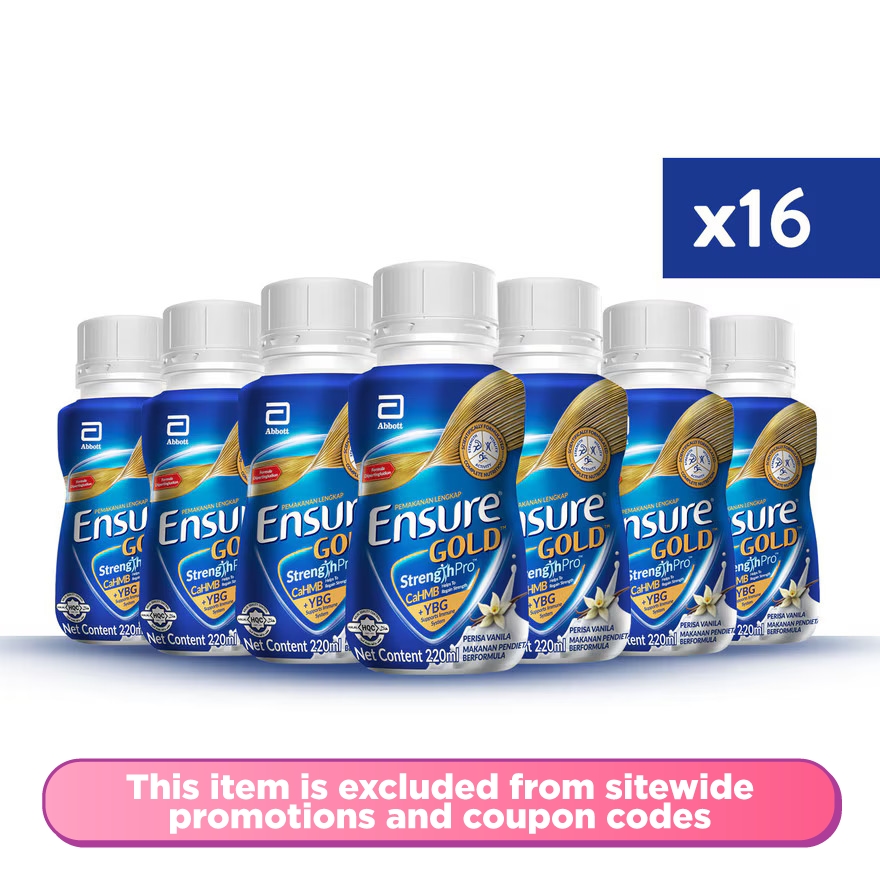 Gold RTD Van 220ml (Bundle of 16) - Adult Complete Nutrition
