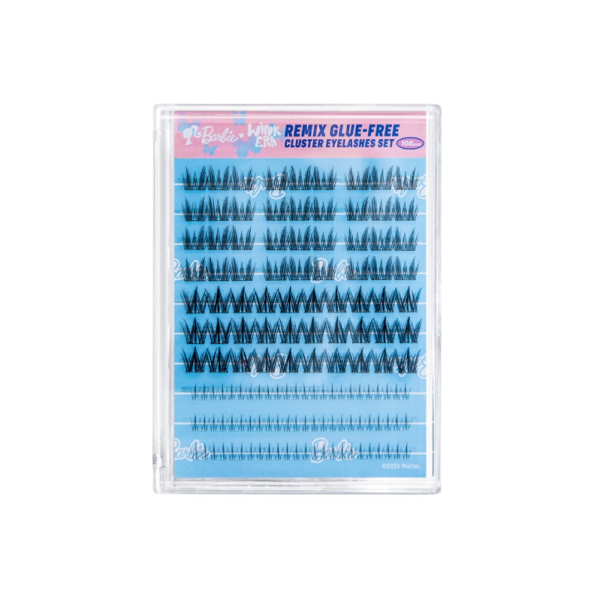 Barbie Wink Era Remix Glue-Free Cluster Eyelashes Set 03 Swan Dreamer