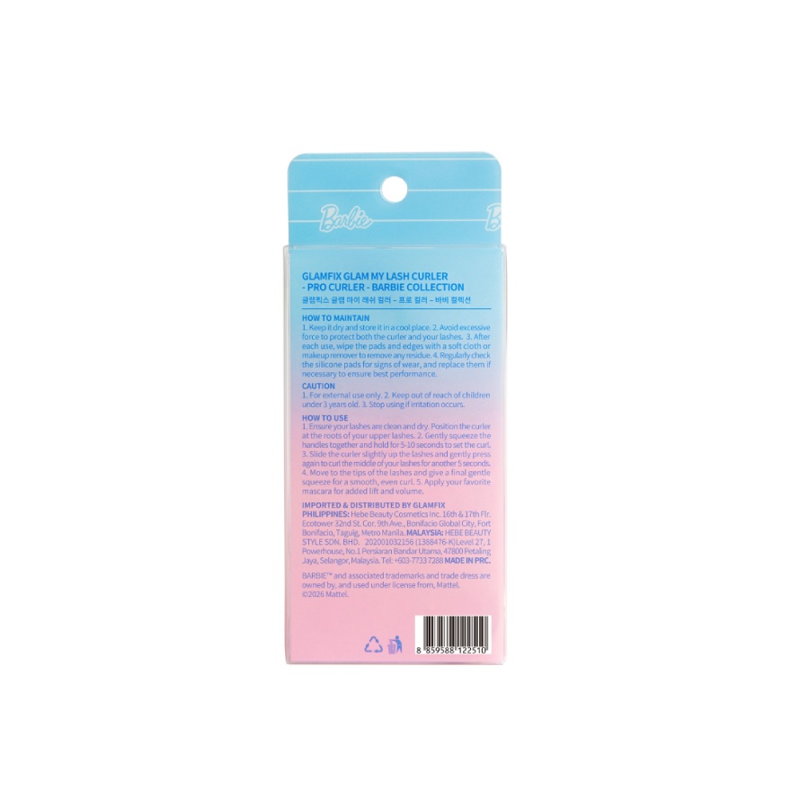 Barbie Glam My Lash Curler Pro Curler