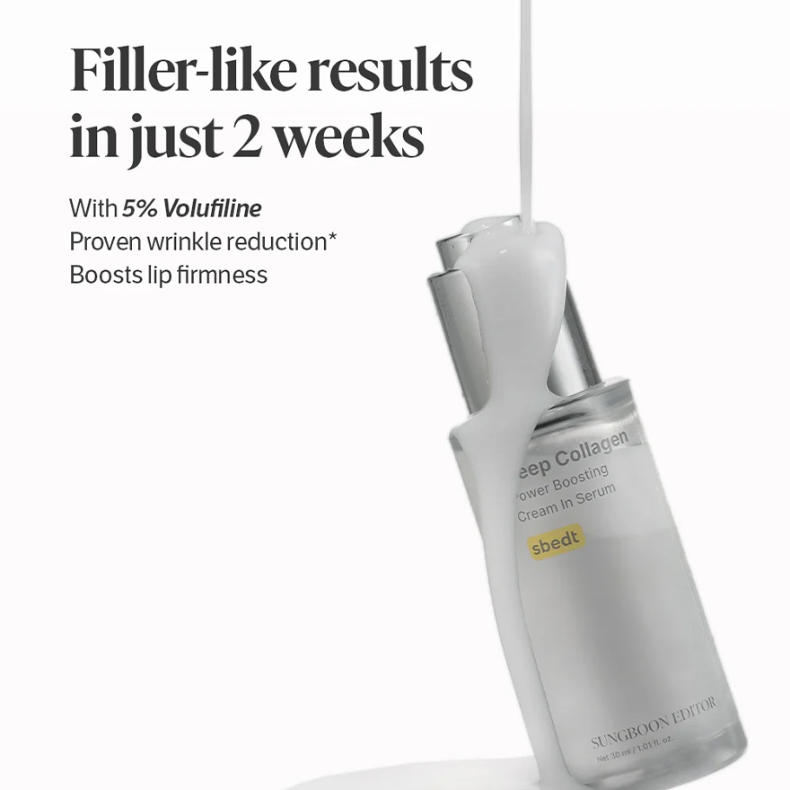 Deep Collagen Power Boosting Cream In Serum 40ml image