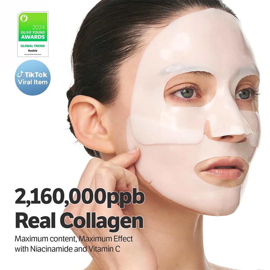 Deep Collagen Niacin Vita C Brightening Mask 1S image