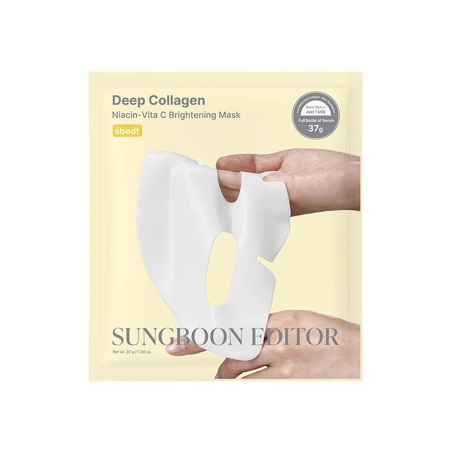 Deep Collagen Niacin Vita C Brightening Mask 1S image