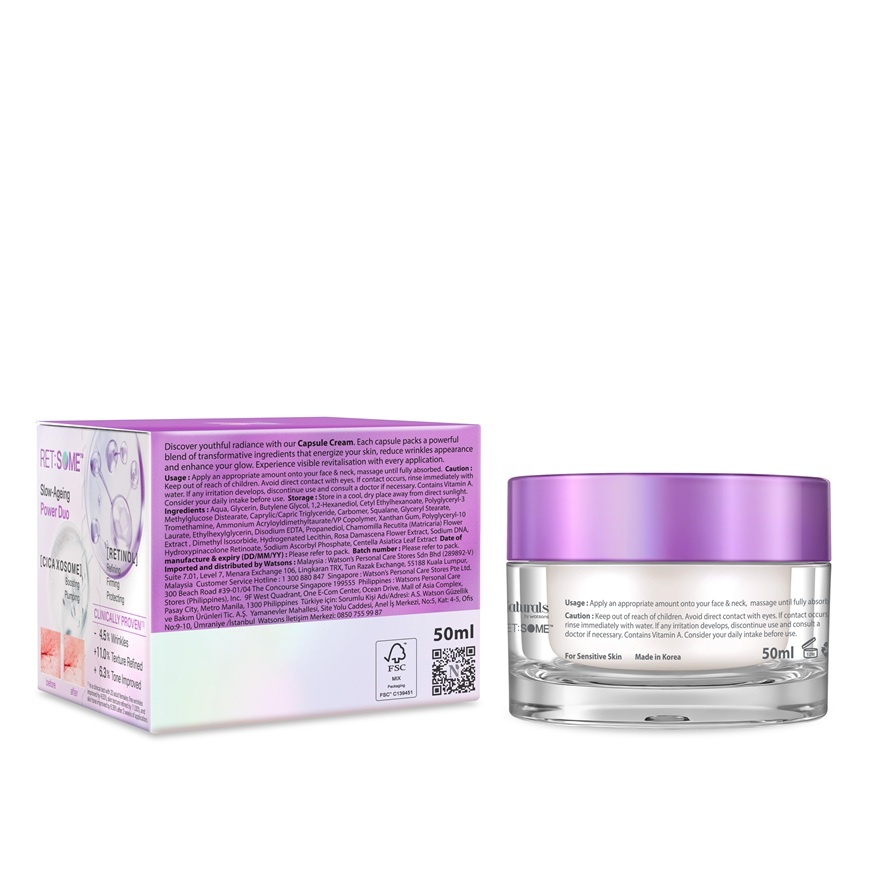 RETSOME Slow Ageing Capsule Cream 50g image