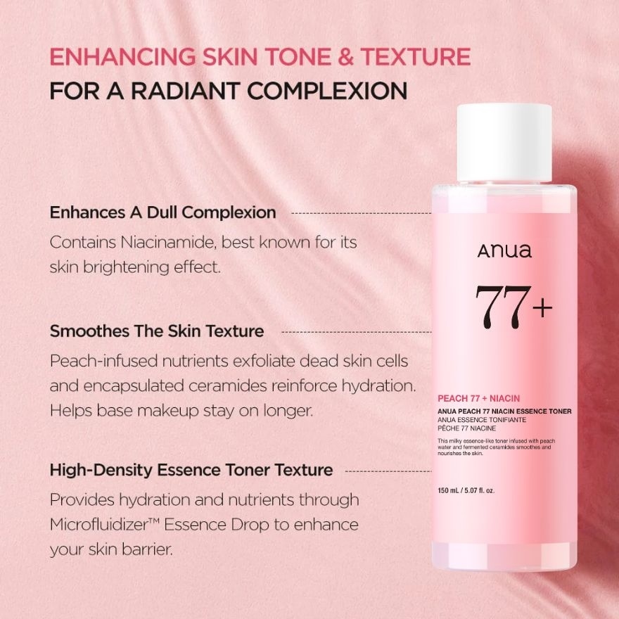 Peach 77 Niacin Essence Toner 150ml image