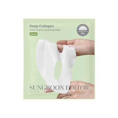 SUNGBOON EDITOR - Deep Collagen Cica Teatree Soothing Mask 1S image