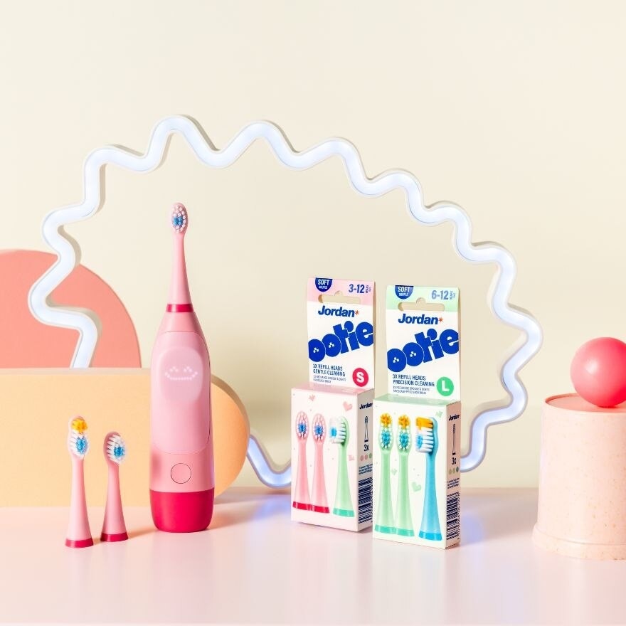 Ootie Kids Electric Toothbrush Pink 1's