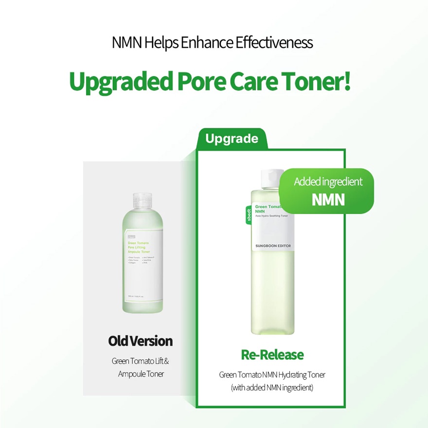 Green Tomato NMN Pore Hydro Soothing Toner 350ml