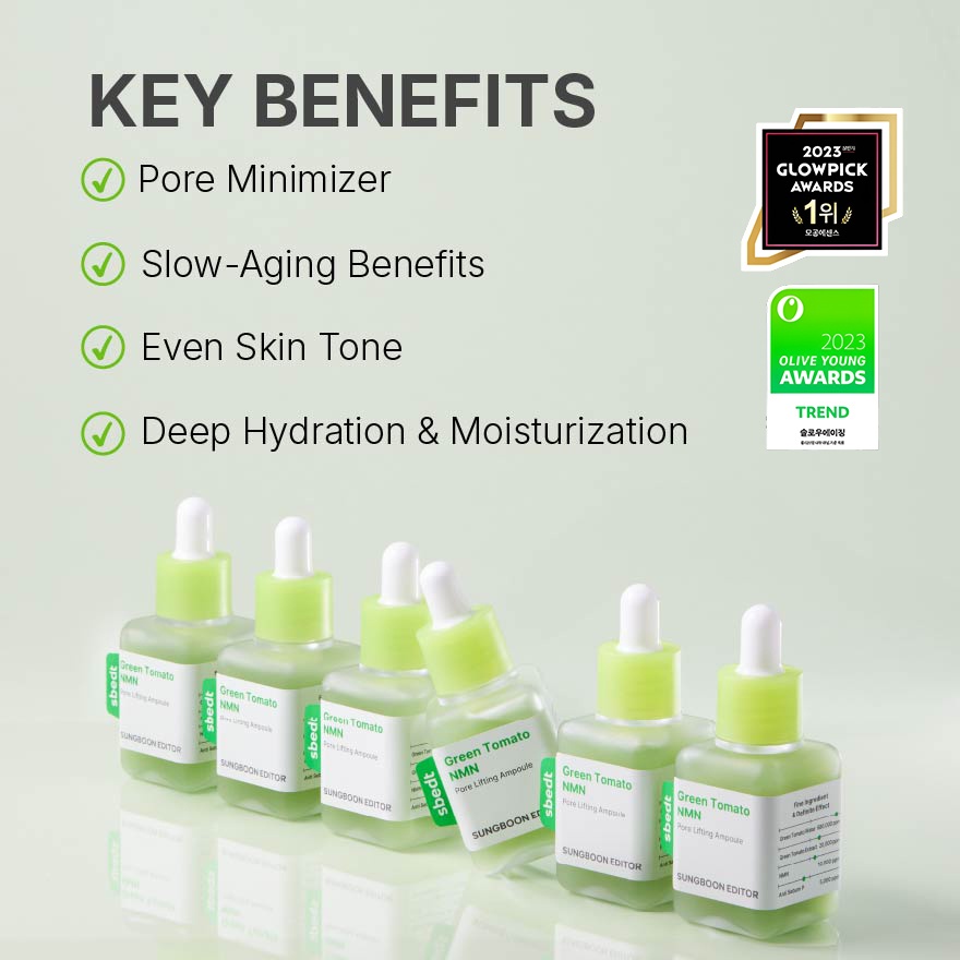 Green Tomato NMN Pore Lifting Ampoule 40ml