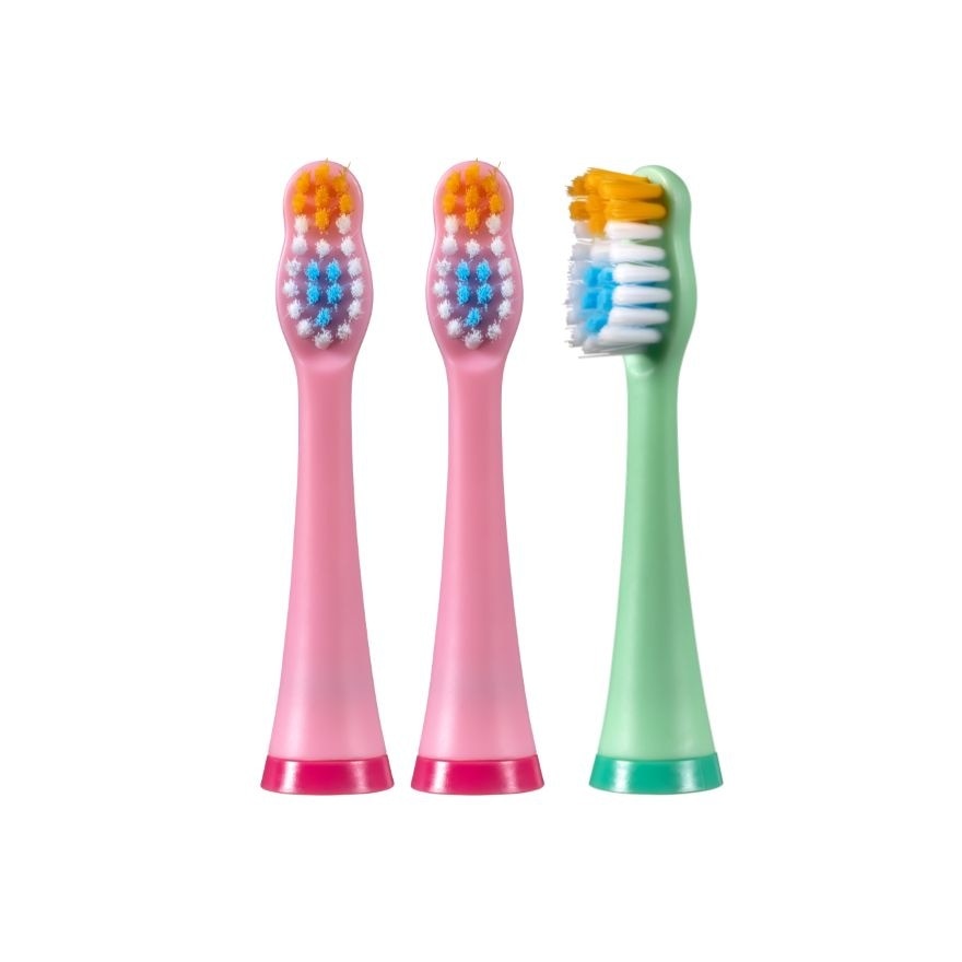 Ootie Refill Heads L Pink/Green 3s