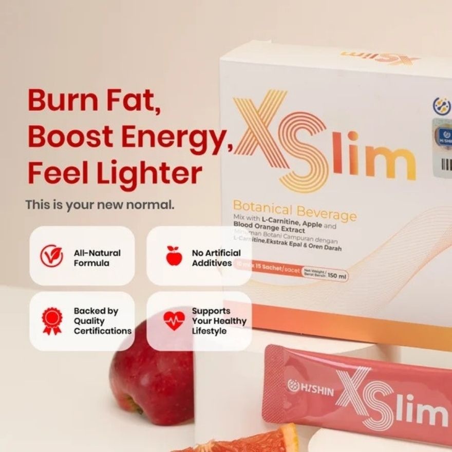 XSlim Botanical Beverage Mixed With Apple and L-Carnitine