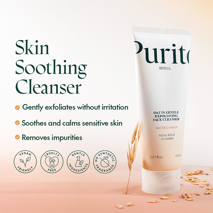 Oat-In Gentle Exfoliating Face Cleanser 150ml