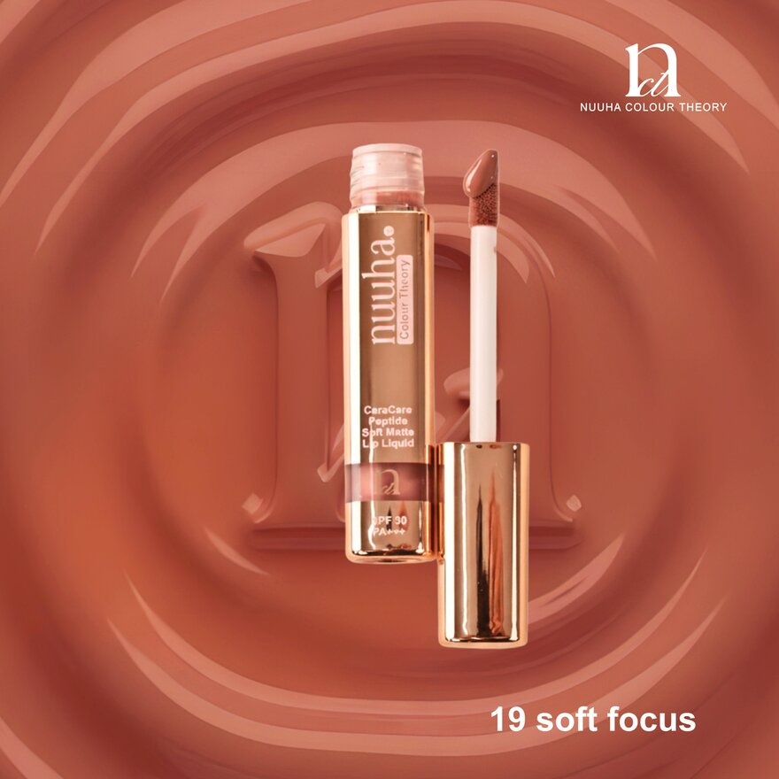Color Theory CeraCare Peptide Lip Liquid Soft Matte SPF 30 PA+++ [Soft Focus (19)]