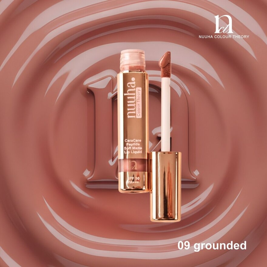 Color Theory CeraCare Peptide Lip Liquid Soft Matte SPF 30 PA+++ [Grouded (09)]