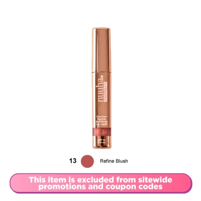 NUUHA - Color Theory CeraCare Peptide Lip Liquid Soft Matte SPF 30 PA+++ [Refine Blush (13)]
