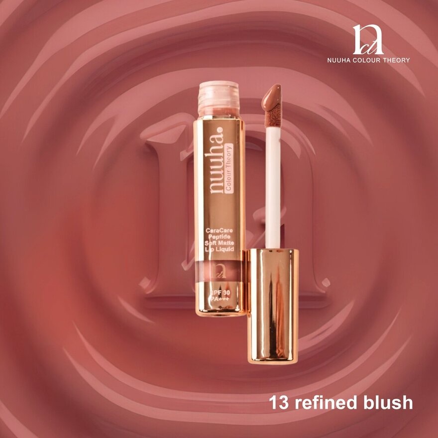 Color Theory CeraCare Peptide Lip Liquid Soft Matte SPF 30 PA+++ [Refine Blush (13)]